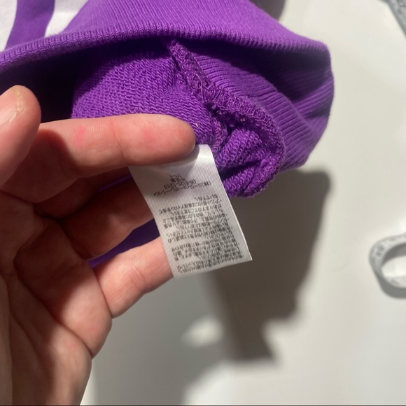 Baby Doll Vintage Japanese Brand Y2K Green Purple Checkered Streetwear Size M - Picture 10 of 13